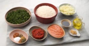 mahshi Stuffing Preparation
