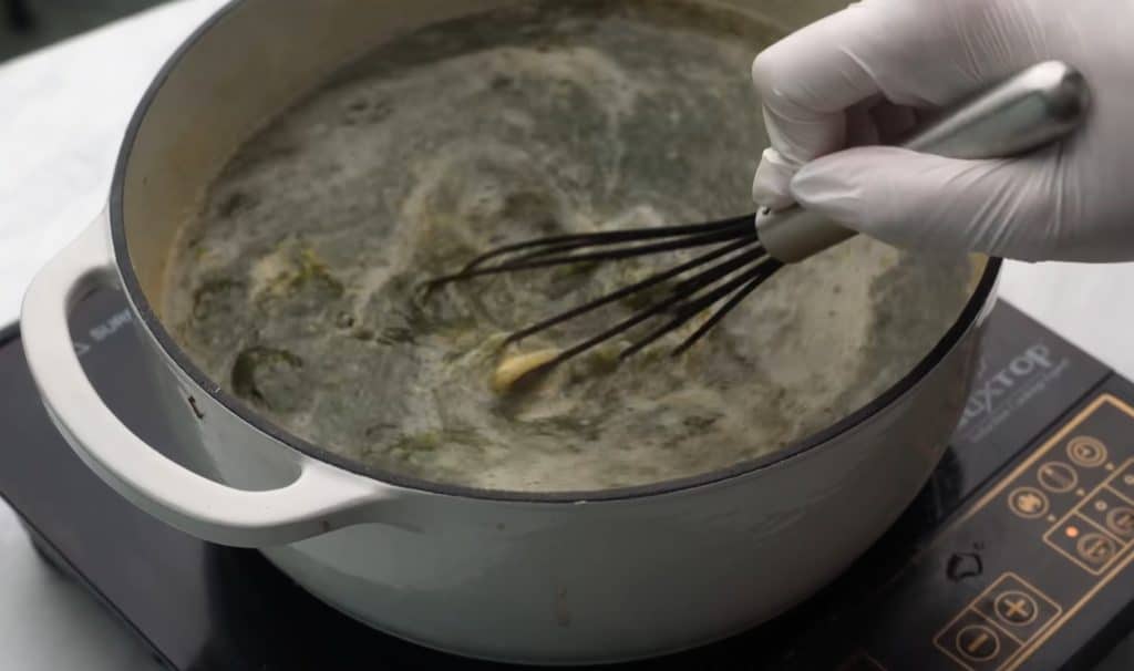 The Authentic Egyptian Molokhia with Chicken broth Arabic Food Tips