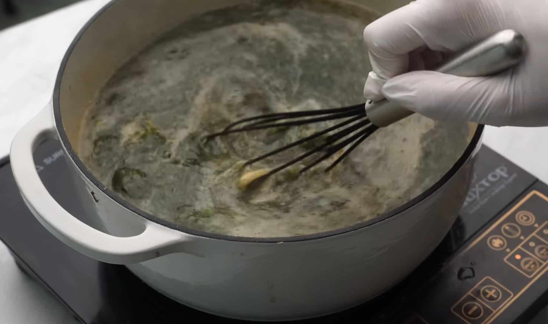 The Authentic Egyptian Molokhia with Chicken broth Arabic Food Tips