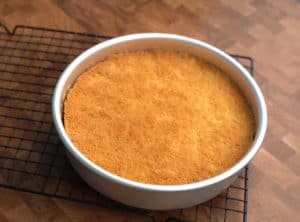 In a preheated oven at 200 degrees, put the kunafa on the bottom shelf for 12 minutes, then 3 minutes on the grill to brown the surface (cooking the kunafa is one of the most important factors in this recipe - see the detailed cooking instructions in the notes)